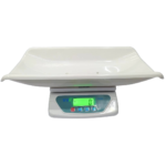 Digital Baby Weighing Scale With Tray For Newborn Baby (White)